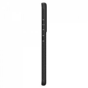 Оригинален гръб SPIGEN Liquid Air - Samsung Galaxy S21 Ultra 5G черен мат - Img 4