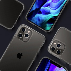 Оригинален гръб SPIGEN Liquid Crystal - iPhone 12 / 12 Pro кристалнопрозрачен - Img 13