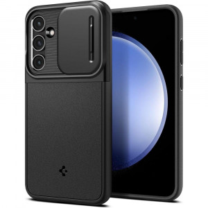 Оригинален гръб SPIGEN Optik Armor - Samsung Galaxy S23 FE черен - Img 17