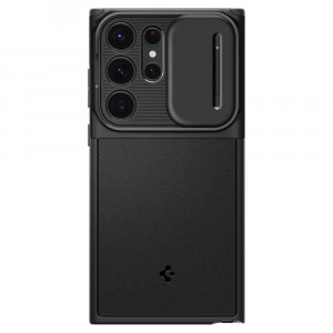 Оригинален гръб SPIGEN Optik Armor - Samsung Galaxy S23 Ultra черен - Img 3