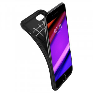 Оригинален гръб SPIGEN Rugged Armor - iPhone SE (2nd gen) / SE (3rd gen) черен - Img 15