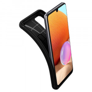Оригинален гръб SPIGEN Rugged Armor - Samsung Galaxy A52 / A52 5G / A52s 5G черен мат - Img 2