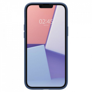 Оригинален гръб SPIGEN Silicone Fit MagSafe - iPhone 14 Plus син - Img 4