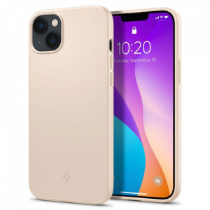 Оригинален гръб SPIGEN Thin Fit - iPhone 14 Plus пясъчнобежов - Img 1