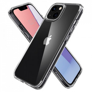 Оригинален гръб SPIGEN Ultra Hybrid - iPhone 13 кристалнопрозрачен - Img 7