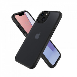 Оригинален гръб SPIGEN Ultra Hybrid - iPhone 13 Matte Frost Black - Img 8