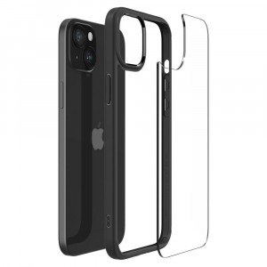 Оригинален гръб SPIGEN Ultra Hybrid - iPhone 15 черен мат - Img 7