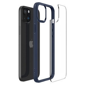 Оригинален гръб SPIGEN Ultra Hybrid - iPhone 15 Plus тъмносин - Img 3