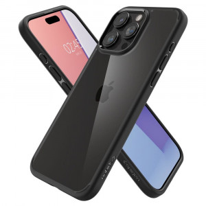 Оригинален гръб SPIGEN Ultra Hybrid - iPhone 15 Pro черен мат - Img 7