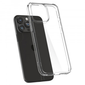 Оригинален гръб SPIGEN Ultra Hybrid - iPhone 15 Pro Max кристалнопрозрачен - Img 6
