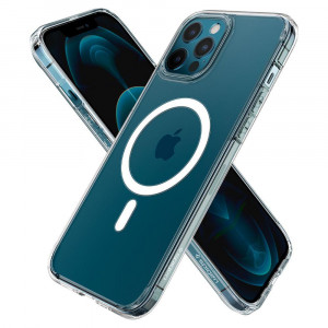 Оригинален гръб SPIGEN Ultra Hybrid MagSafe - iPhone 12 / 12 Pro бял - Img 8