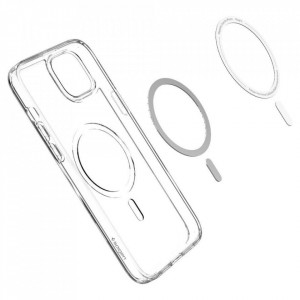 Оригинален гръб SPIGEN Ultra Hybrid MagSafe - iPhone 14 Plus Carbon Fiber - Img 7