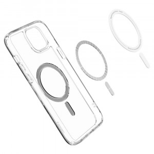 Оригинален гръб SPIGEN Ultra Hybrid MagSafe - iPhone 15 черен - Img 6