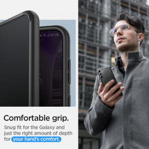 Оригинален гръб SPIGEN Ultra Hybrid - Samsung Galaxy S23 черен мат - Img 10