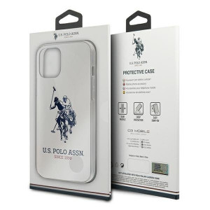 Оригинален гръб US POLO Shiny Big Logo USHCP12LTPUHRWH - iPhone 12 Pro Max бял - Img 5