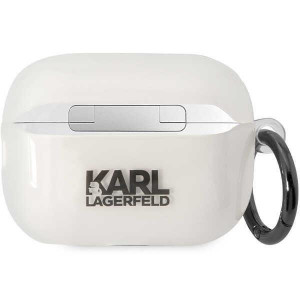 Оригинален калъф за слушалки Karl LAGERFELD Ikonik Choupette KLAP2HNCHTCT - AirPods Pro 2 прозрачен - Img 2