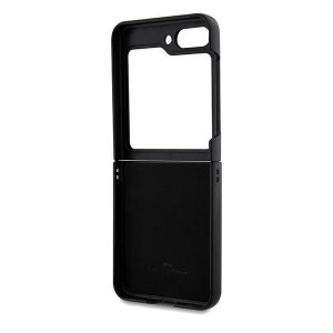 Оригинален калъф от естествена кожа BMW Leather Hot Stamp - Samsung Galaxy Z Flip5 черен - Img 7