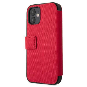 Оригинален калъф тип книга US POLO Polo Embroidery USFLBKP12SPUGFLRE - iPhone 12 mini червен - Img 5