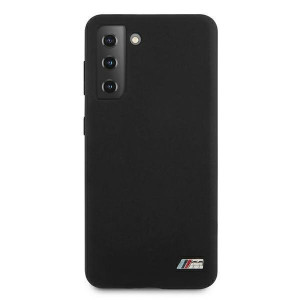 Оригинален твърд гръб BMW Signature Aluminium BMHCS21 5GSMSILBK - Samsung Galaxy S21 5G черен - Img 3