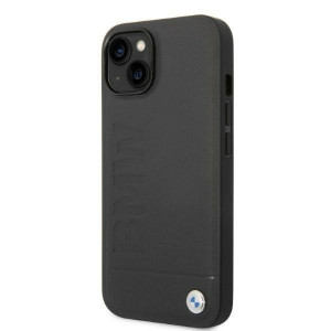 Оригинален твърд гръб BMW Signature Logo Imprint MagSafe BMHMP14SSLLBK - iPhone 14 черен - Img 2