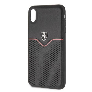 Оригинален твърд гръб FERRARI Off Track Victory FEOVEHCI65BK - iPhone XS Max черен - Img 11