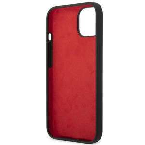 Оригинален твърд гръб FERRARI Silicone Metal Logo FEHCP14SSIBBK - iPhone 14 черен - Img 7