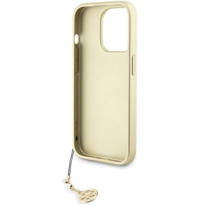 Оригинален твърд гръб GUESS 4G Charms GUHCP15LGF4GGR - iPhone 15 Pro сив - Img 7