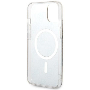 Оригинален твърд гръб GUESS 4G GUHMP14MH4STW - iPhone 14 Plus кафяв - Img 6