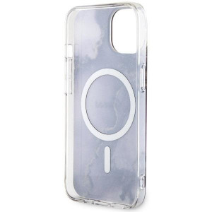 Оригинален твърд гръб GUESS Golden Marble MagSafe GUHMP14SHTMRSU - iPhone 14 лилав - Img 7