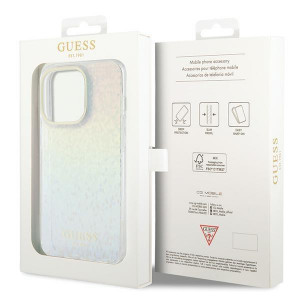 Оригинален твърд гръб GUESS IML Faceted Mirror Disco Iridescent - iPhone 14 Pro Max многоцветен - Img 8
