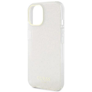 Оригинален твърд гръб GUESS IML Faceted Mirror Disco Iridescent GUHCP15SHDECMP - iPhone 15 розов - Img 6