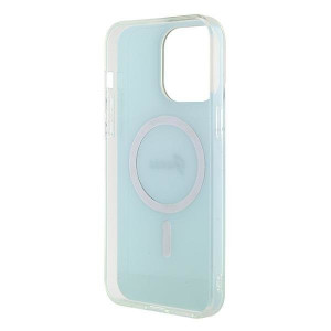 Оригинален твърд гръб GUESS IML Iridescent MagSafe GUHMP15XHITSQ - iPhone 15 Pro Max тюркоаз - Img 7