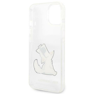 Оригинален твърд гръб KARL LAGERFELD Choupette Fun KLHCP14MCFNRC - iPhone 14 Plus прозрачен - Img 7