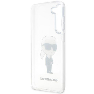 Оригинален твърд гръб KARL LAGERFELD Ikonik KARL LAGERFELD KLHCS23MHNIKTCT - Samsung Galaxy S23+ прозрачен - Img 7