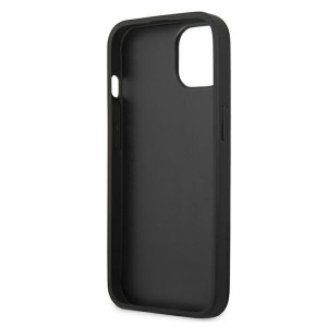 Оригинален твърд гръб KARL LAGERFELD Leather Ikonik Karl's Head Metal KLHCP13SPKMK - iPhone 13 mini черен - Img 7