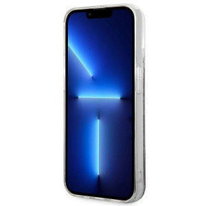 Оригинален твърд гръб KARL LAGERFELD Liquid Glitter Monogram KLHCP14LLMNMK - iPhone 14 Pro черен - Img 5
