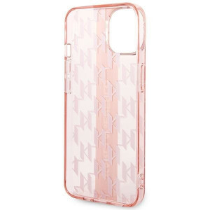 Оригинален твърд гръб KARL LAGERFELD Mono Vertical Stripe KLHCP14MHKLSPCP - iPhone 14 Plus розов - Img 7