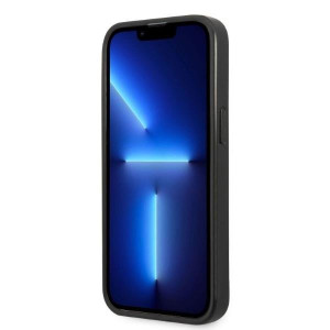 Оригинален твърд гръб KARL LAGERFELD Monogram Ikonik Patch KLHCP13LPMNIKBK - iPhone 13 Pro черен - Img 5