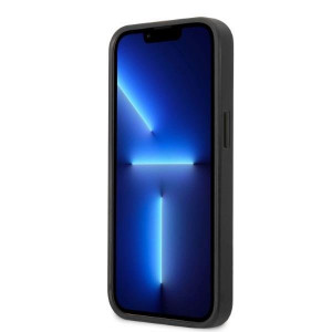 Оригинален твърд гръб KARL LAGERFELD Monogram Ikonik Patch KLHCP13MPMNIKBL - iPhone 13 син - Img 5