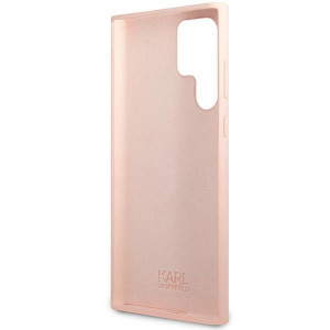 Оригинален твърд гръб KARL LAGERFELD Silicone Choupette KLHCS23LSNCHBCP - Samsung Galaxy S23 Ultra розов - Img 7