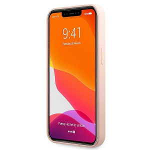 Оригинален твърд гръб KARL LAGERFELD Silicone Karl & Choupette KLHCP13LSSKCI - iPhone 13 Pro светлорозов - Img 5