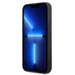Оригинален твърд гръб KARL LAGERFELD Silicone Plaque KLHCP13LSLMP1K - iPhone 13 Pro черен - Img 5