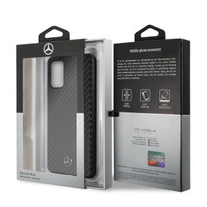 Оригинален твърд гръб MERCEDES Dynamic MEHCS67SRCFBK - Samsung Galaxy S20+ / S20+ 5G черен - Img 1