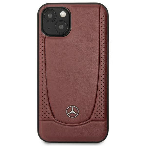 Оригинален твърд гръб MERCEDES Leather Urban MEHCP14MARMRE - iPhone 14 Plus червен - Img 3