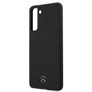 Оригинален твърд гръб MERCEDES Silicone MEHCS21 5GSSILBK - Samsung Galaxy S21 5G черен - Img 6