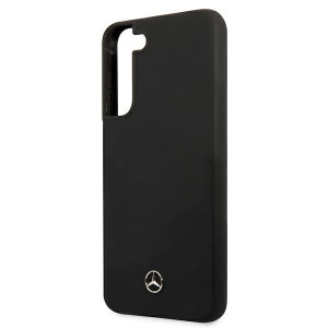 Оригинален твърд гръб MERCEDES Silicone MEHCS22MSILBK - Samsung Galaxy S22+ черен - Img 6
