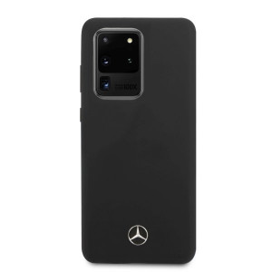 Оригинален твърд гръб MERCEDES Silicone MEHCS69SILSB - Samsung Galaxy S20 Ultra / S20 Ultra 5G черен - Img 3