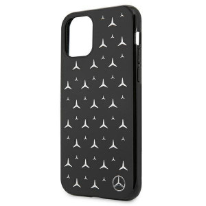 Оригинален твърд гръб MERCEDES Stars MEHCN61ESPBK - iPhone 11 сребрист - Img 3