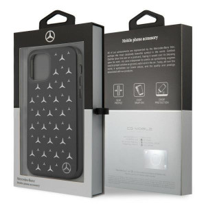 Оригинален твърд гръб MERCEDES Stars MEHCP12MESPBK - iPhone 12 / 12 Pro сребрист - Img 8