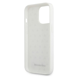 Оригинален твърд гръб MERCEDES Stars MEHCP13LESPWH - iPhone 13 Pro сребристобял - Img 7